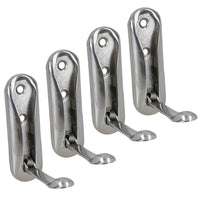 Folding Coat Hook Solid Stainless Steel Marine 316 Wet Room Shower Hanger