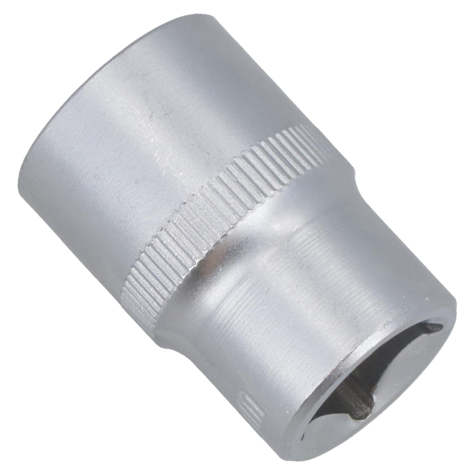 19 mm 1/2 Zoll Dr-Steckschlüsseleinsatz Super Lock metrisch flach CRV Rändelgriff 6-Punkt TE797
