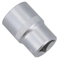 19 mm 1/2 Zoll Dr-Steckschlüsseleinsatz Super Lock metrisch flach CRV Rändelgriff 6-Punkt TE797