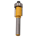 TCT Flush Bearing Guided Trim Router Bit 12.7mm Depth Cutter Tool 1/4 Shank