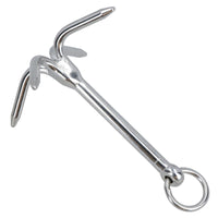 Grapnel Hook Anchor 200mm Grappling 316 Stainless steel Marine Grade