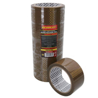 Brown Parcel Packaging Tape 48mm x 68 Metres per Roll Sealing Heavy Duty