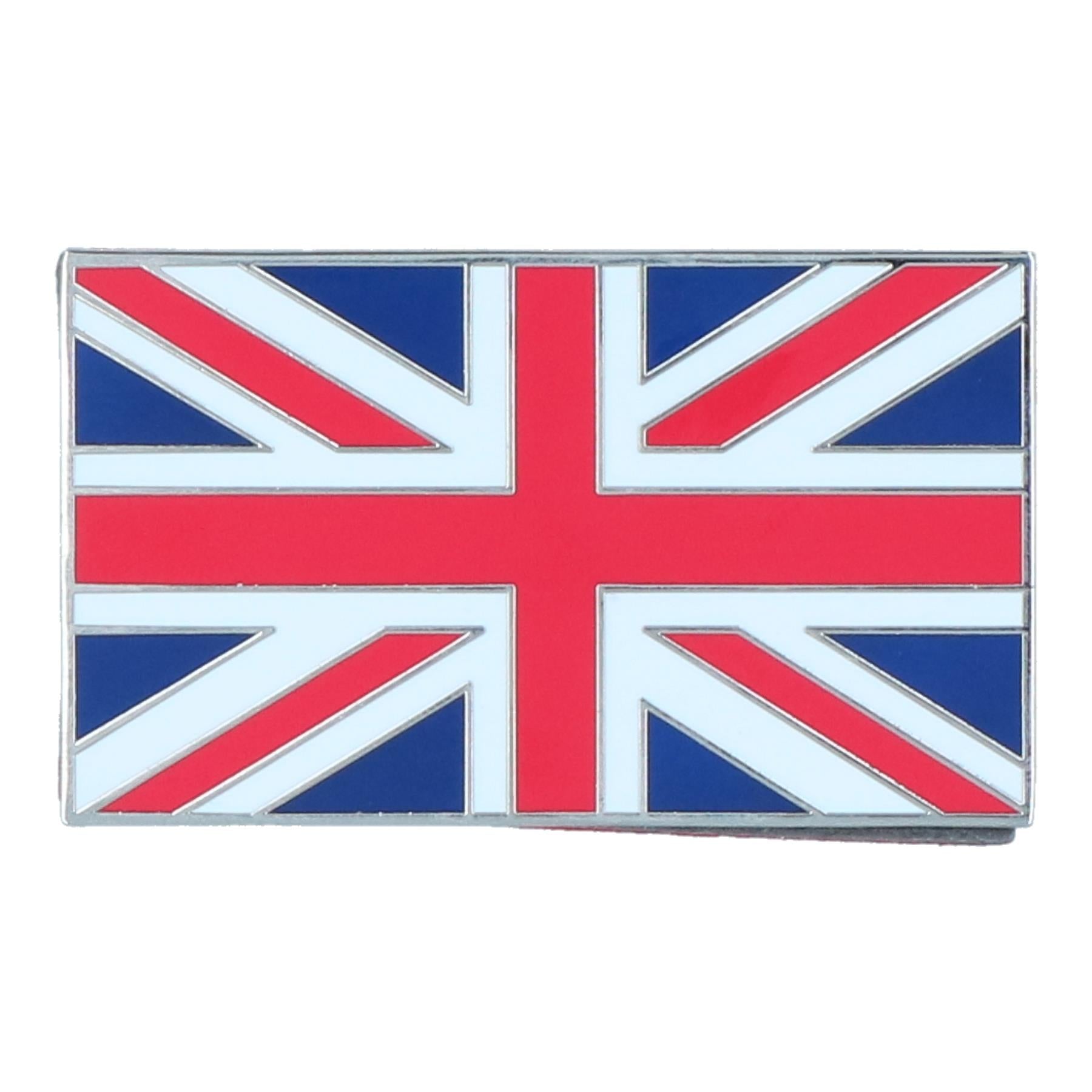 Self Adhesive Enamelled Union Jack Flag Badge Metal Classic GB Car Emblem