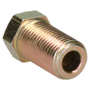 Brake Pipe Fitting Steel Male Union 10mm x 1mm TTE for 3/16" Brake Pipe 10pc