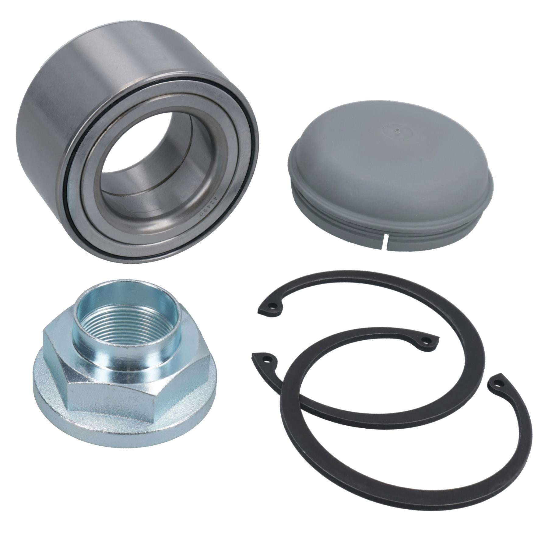 Trailer Sealed Wheel Hub Bearing Kit For Ifor Williams Post 1997 42490 4pc