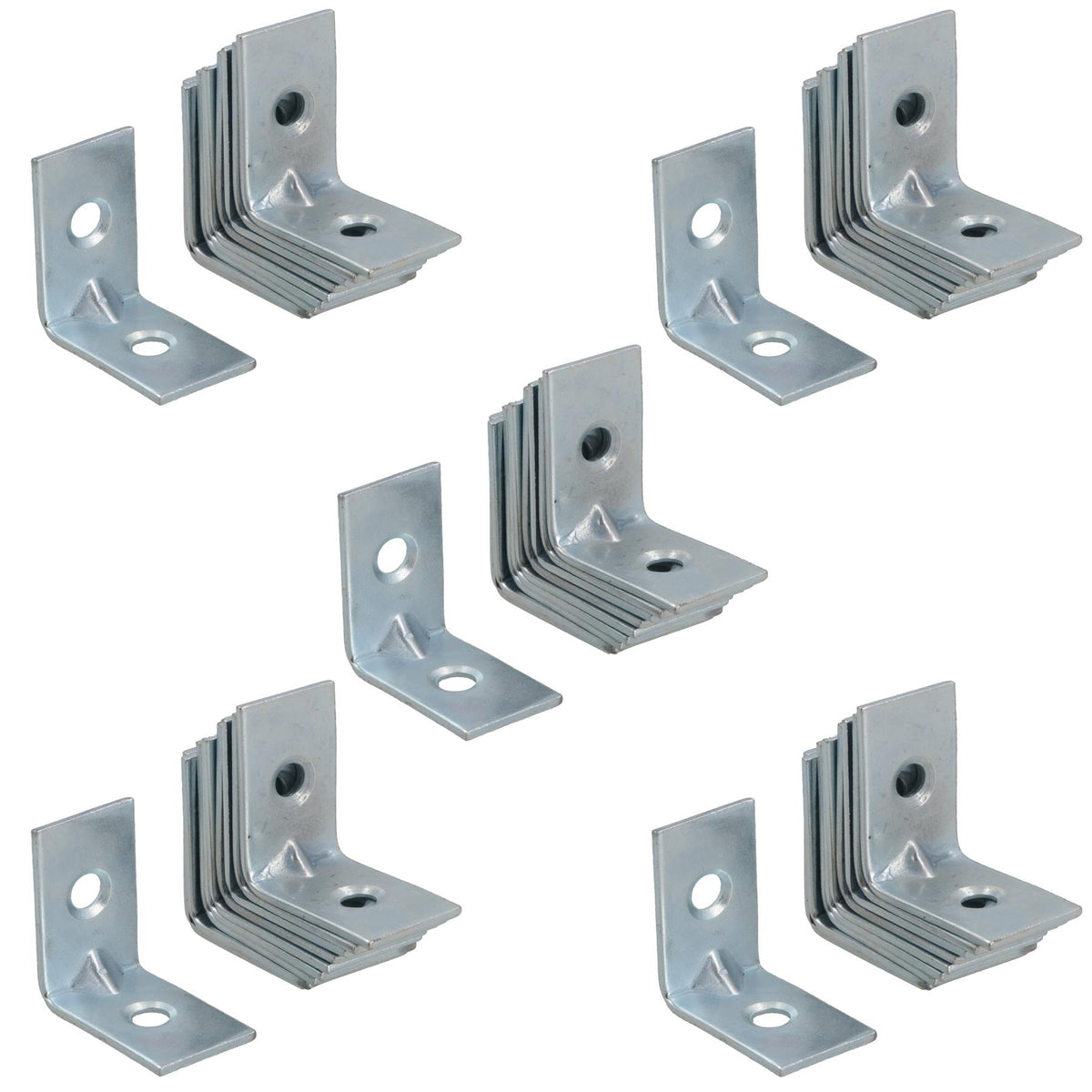 Corner Bracket Fastener Brace Mending Reinforcing Plate 25mm x 25mm