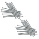 3mm x 100mm Round Headed Wire nails For Concrete Brick Wood Zinc Plated