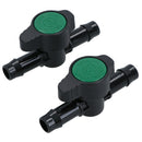 Hozelock Flow Control Valve For 13mm Pipe On Micro Irrigation Systems 2pk
