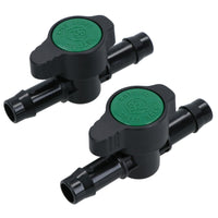 Hozelock Flow Control Valve For 13mm Pipe On Micro Irrigation Systems 2pk