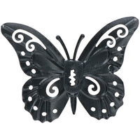 Set of 12 Green Small Metal Butterflies Garden/Home Wall Art Ornament