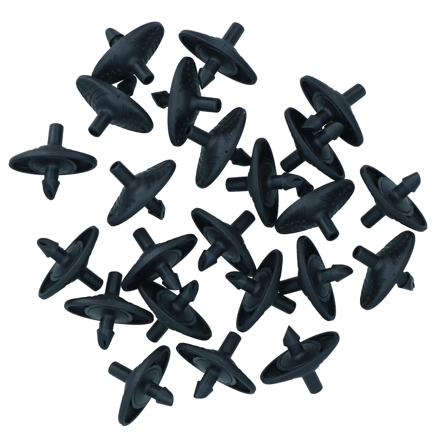 Pinch Drip pressure Compensating Drippers Garden Watering Irrigation 24pc
