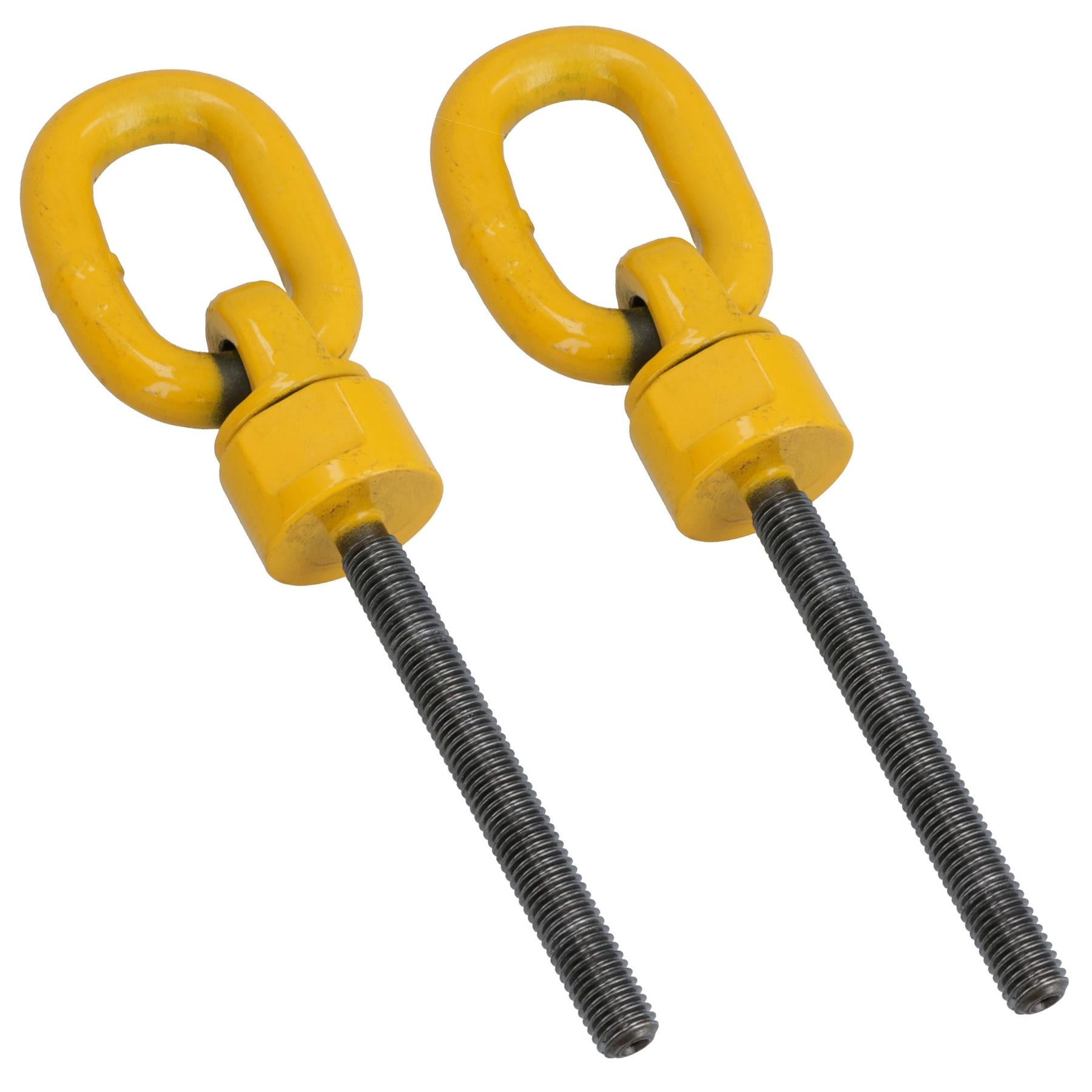 M10 x 90mm Swivel Rotating Lifting Point Eye Bolt Ring 0.5t Capacity