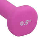 Neoprene Dumbbells Weights 0.5kg - 3kg Gym Exercise Fitness Muscle Workout