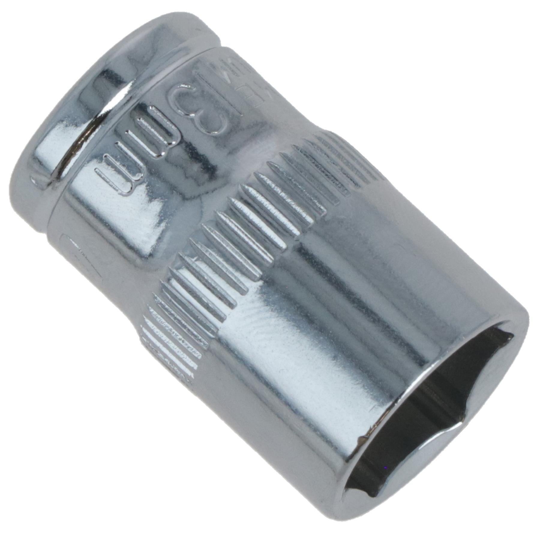 13mm 3/8" Drive Shallow Metric Socket Single Hex / 6 sided Bergen