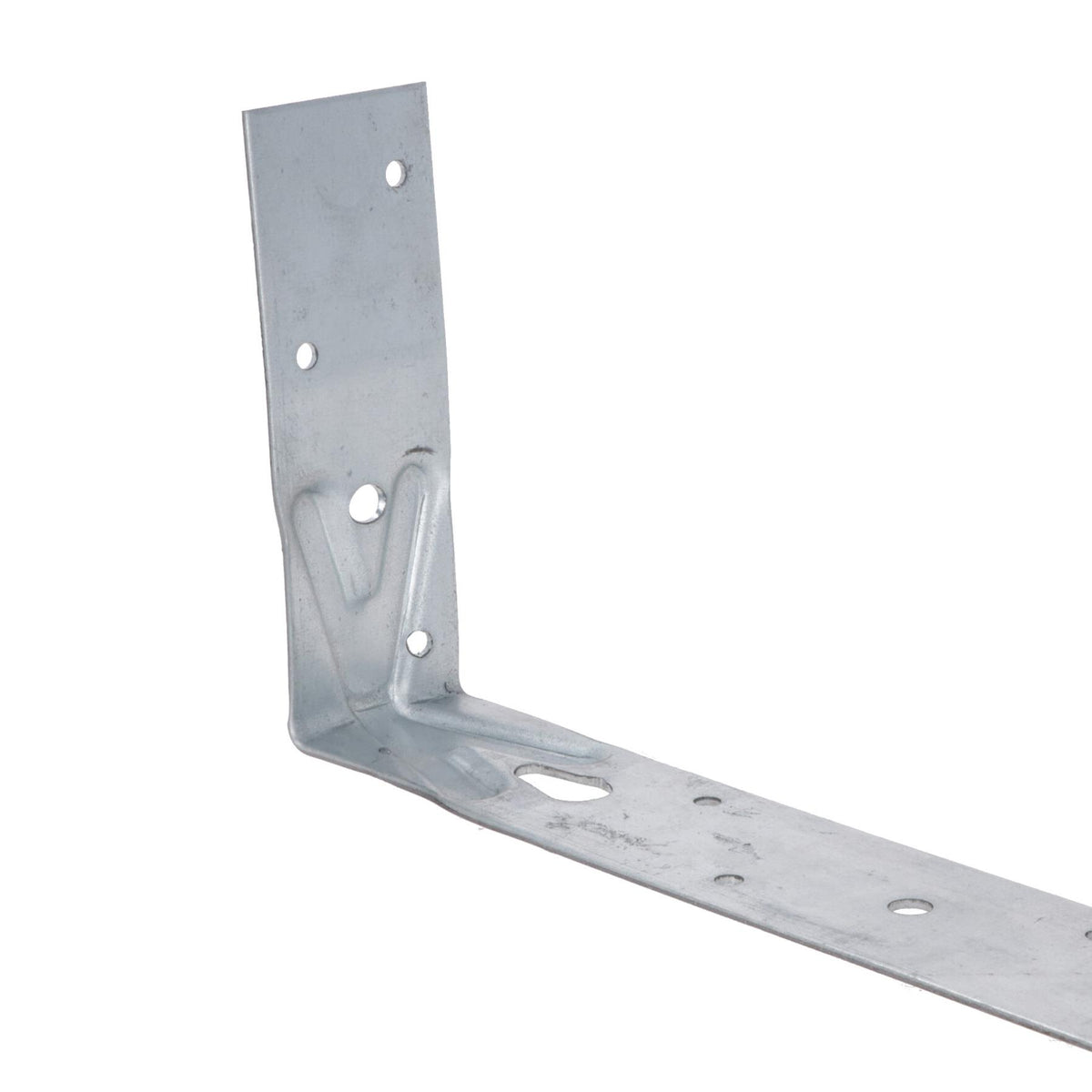 Horizontal Heavy Duty X Restraint Strap 600mm Length 100mm Bend Galvanised