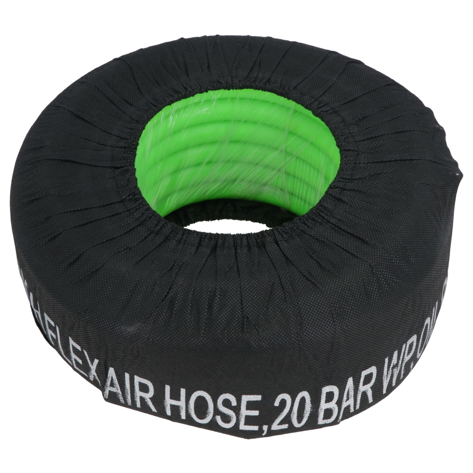 20 Meter/65 Fuß Kompressor Luftschlauch 10mm Innengummi + Armaturen