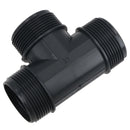 Polypropylene PP 1-1/2in BSP Male Threaded 90° Tee Piece Equal Tees