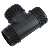 Polypropylene PP 1-1/2in BSP Male Threaded 90° Tee Piece Equal Tees