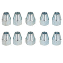 5/8 Zoll x 18 UNF Bremsleitungsverschraubungen aus Stahl, männlich und weiblich, für 3/8 Zoll Rohr, 20er-Pack