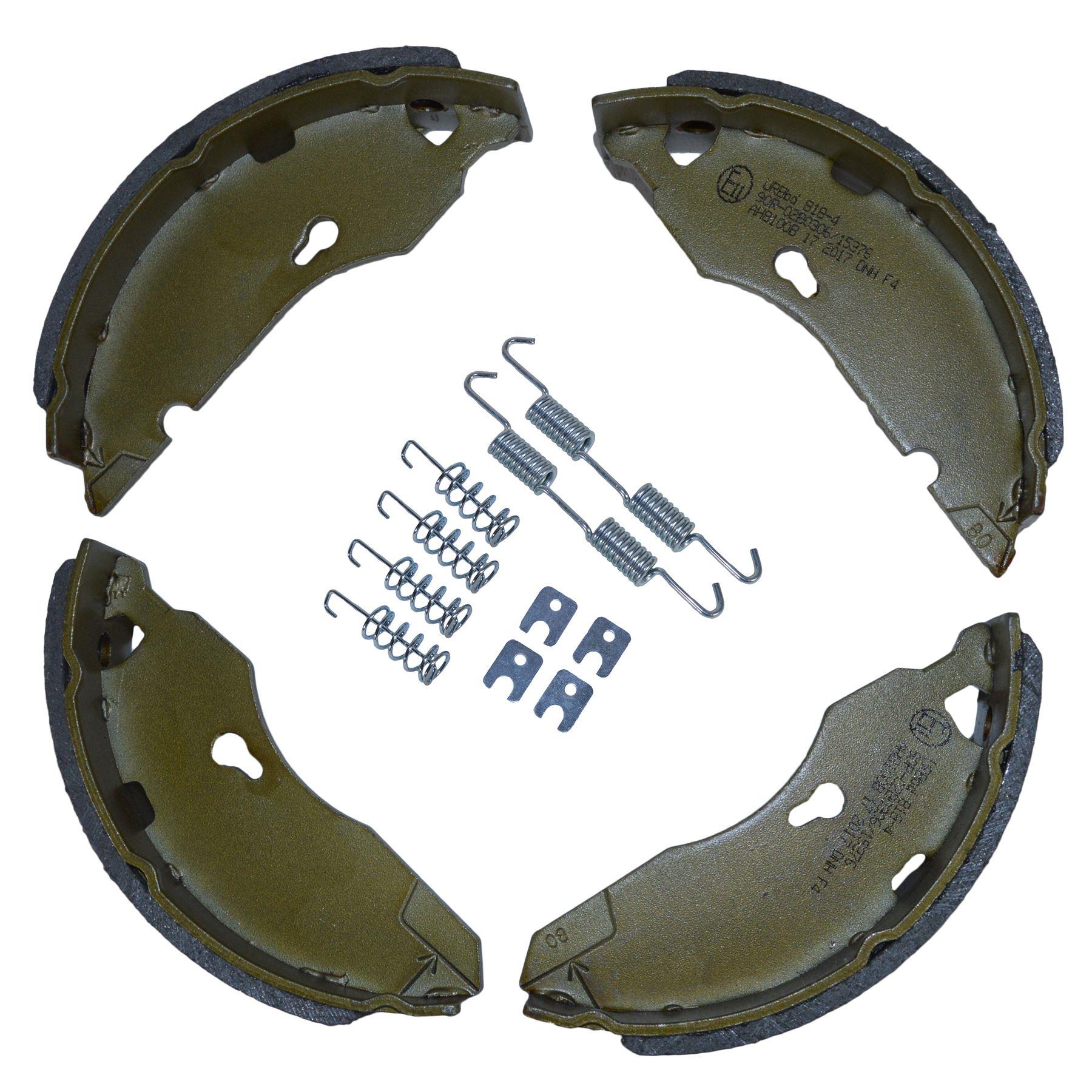 160 x 35mm ALKO Brian James Type Trailer Brake Shoes for 4 x Brake Drums