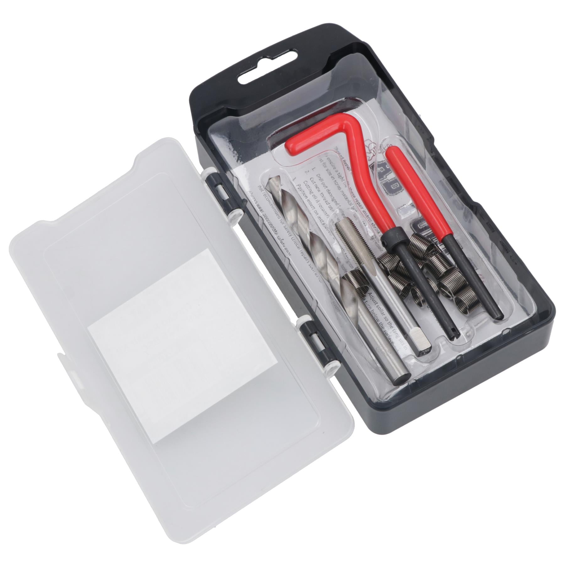 3/8” x 26 BSC Thread Repair Cutter Kit Helicoil Set for Damaged Threads 14pc