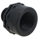 Polypropylene PP Threaded Reducing Socket Female – Male 1in – 3/4in BSP