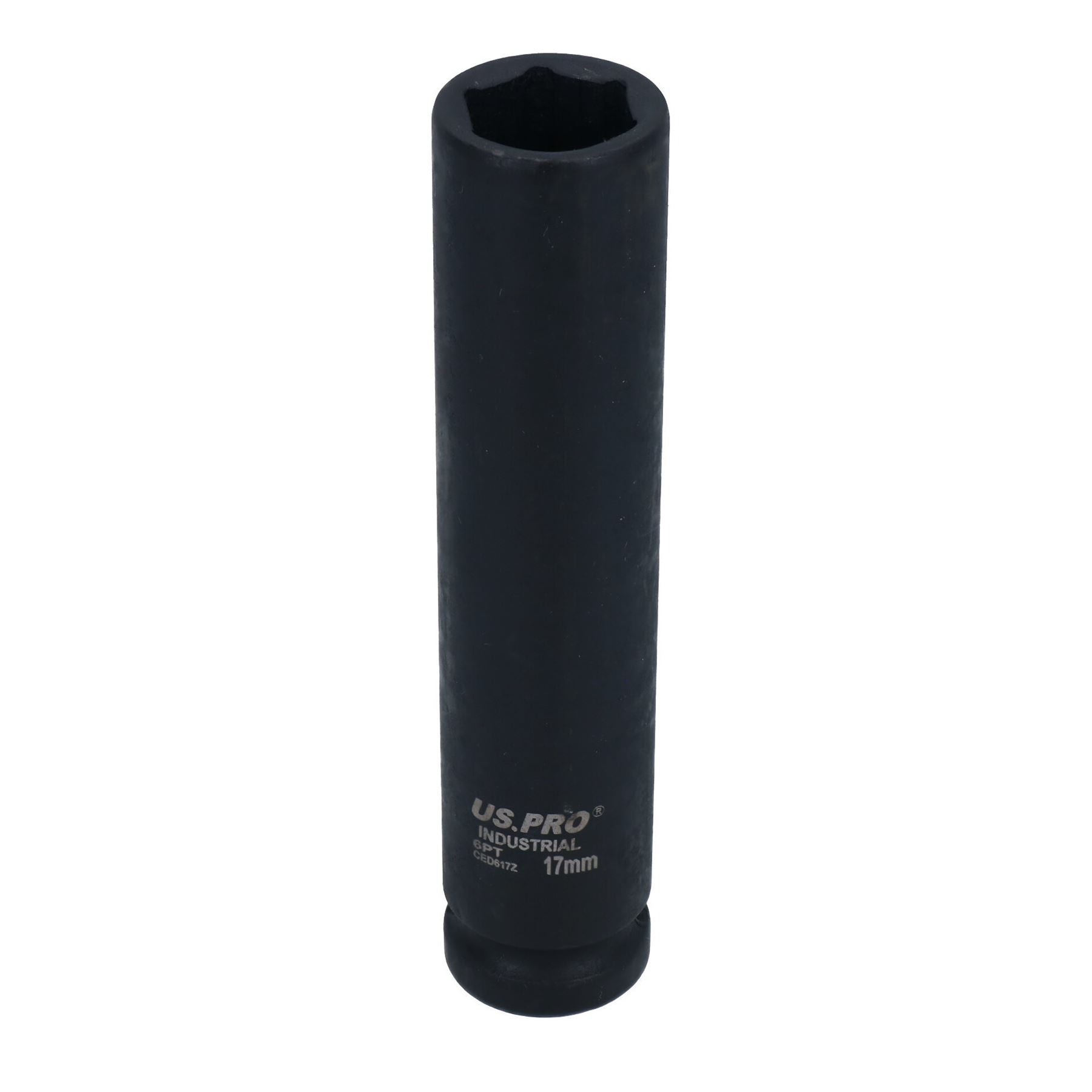 Extra Deep Long Metric MM Impact Socket 1/2" Drive 6 Sided Single Hex