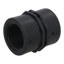 Polypropylene PP Female Threaded Pipe Fitting Sockets 1in – 1in BSP