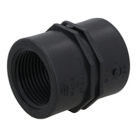 Polypropylene PP Female Threaded Pipe Fitting Sockets 1in – 1in BSP