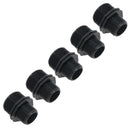 Polypropylene PP Male Threaded Pipe Reducing Nipple 1-1/4in x 1in BSP