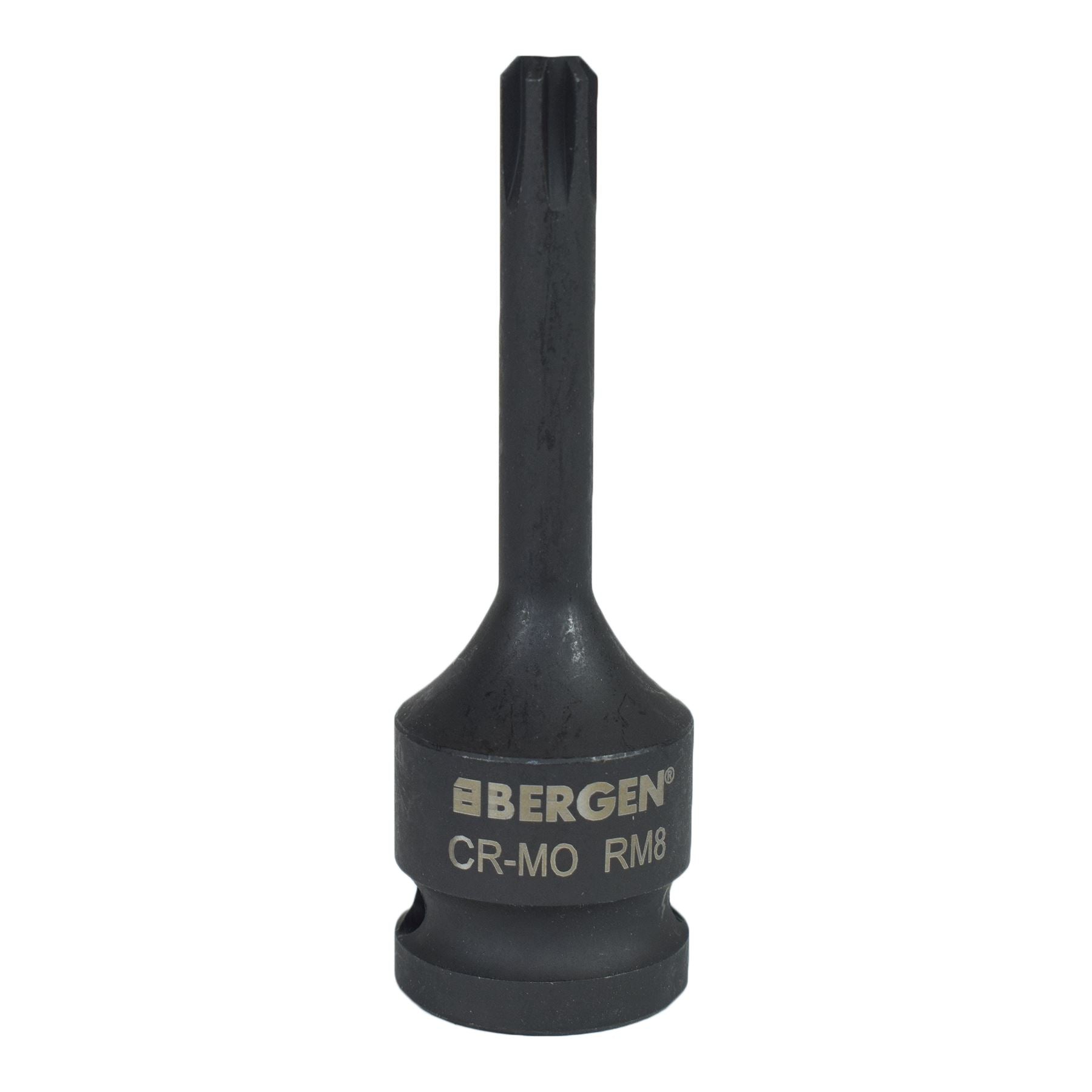 M8 x 78mm 1/2" Drive Extra Long Impact Ribe Socket Bergen