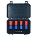1/2in Drive Metric Wheel Hub Lug Nut Flip Impact Sockets for Alloy Wheels 5pc