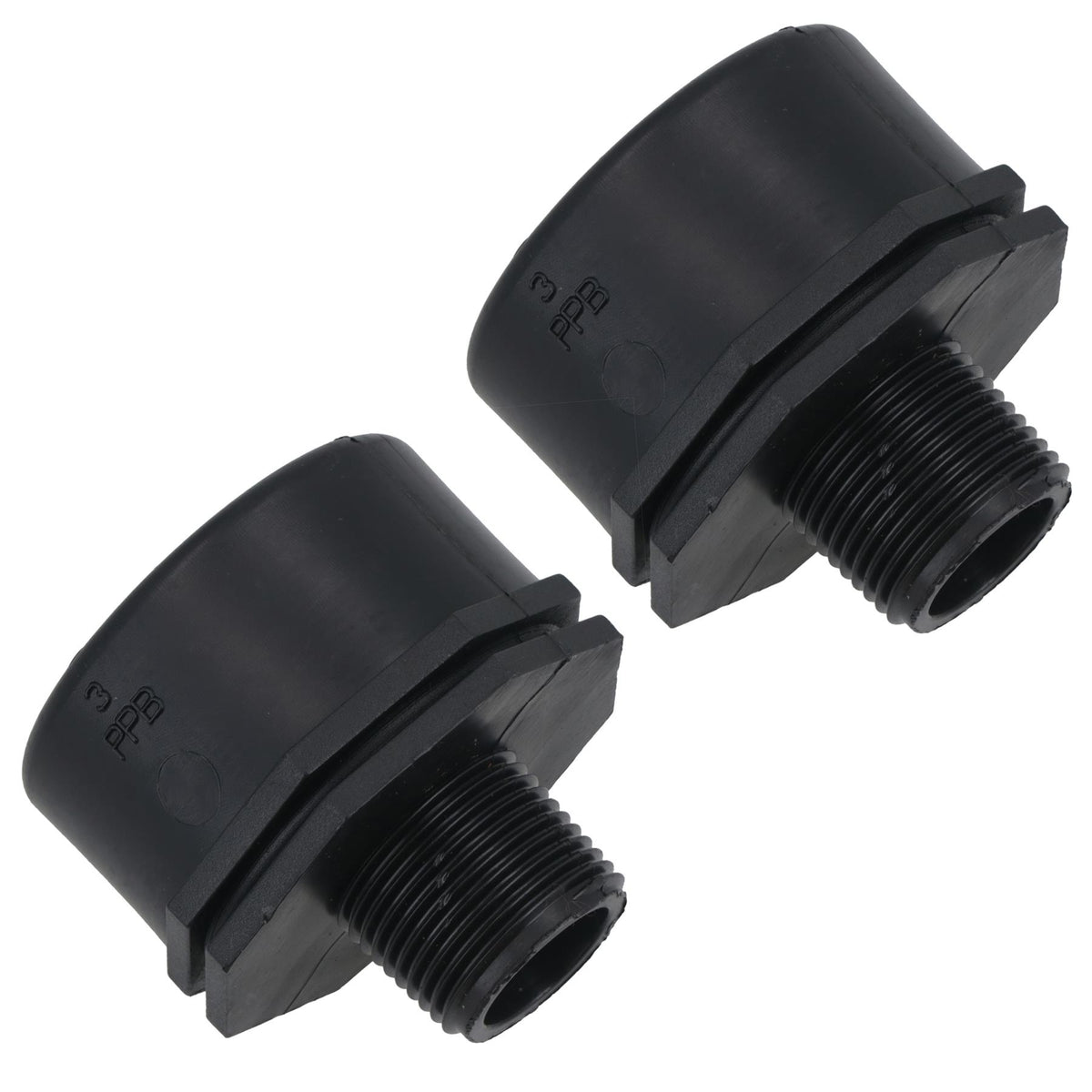 Polypropylene PP Threaded Reducing Socket Female – Male 1-1/4in – 3/4in BSP