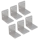 Garden Internal Sleeper Corner Support Bracket 90° 85mm Stainless Steel