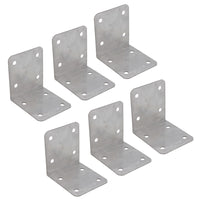 Garden Internal Sleeper Corner Support Bracket 90° 85mm Stainless Steel