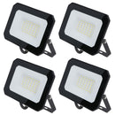 30 Watt LED Mini Floodlight Garden Lighting 2400 Lumens IP65 + Bracket