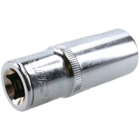 22mm Double Deep 78mm Socket 1/2" Drive Metric 6 Point Chrome Vanadium Steel