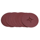 115mm Fibre Sanding Discs 60 Grit Medium Disc For 4-1/2” Backing Pad