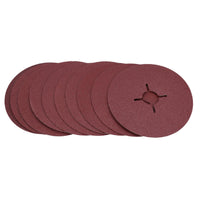 115mm Fibre Sanding Discs 60 Grit Medium Disc For 4-1/2” Backing Pad