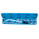 Outil de réglage de la tension de la courroie auxiliaire serpentine de distribution de cames Hex et Torx