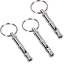 3PK High Frequency Adjustable Dog Puppy Obedience Agility Training Whistle