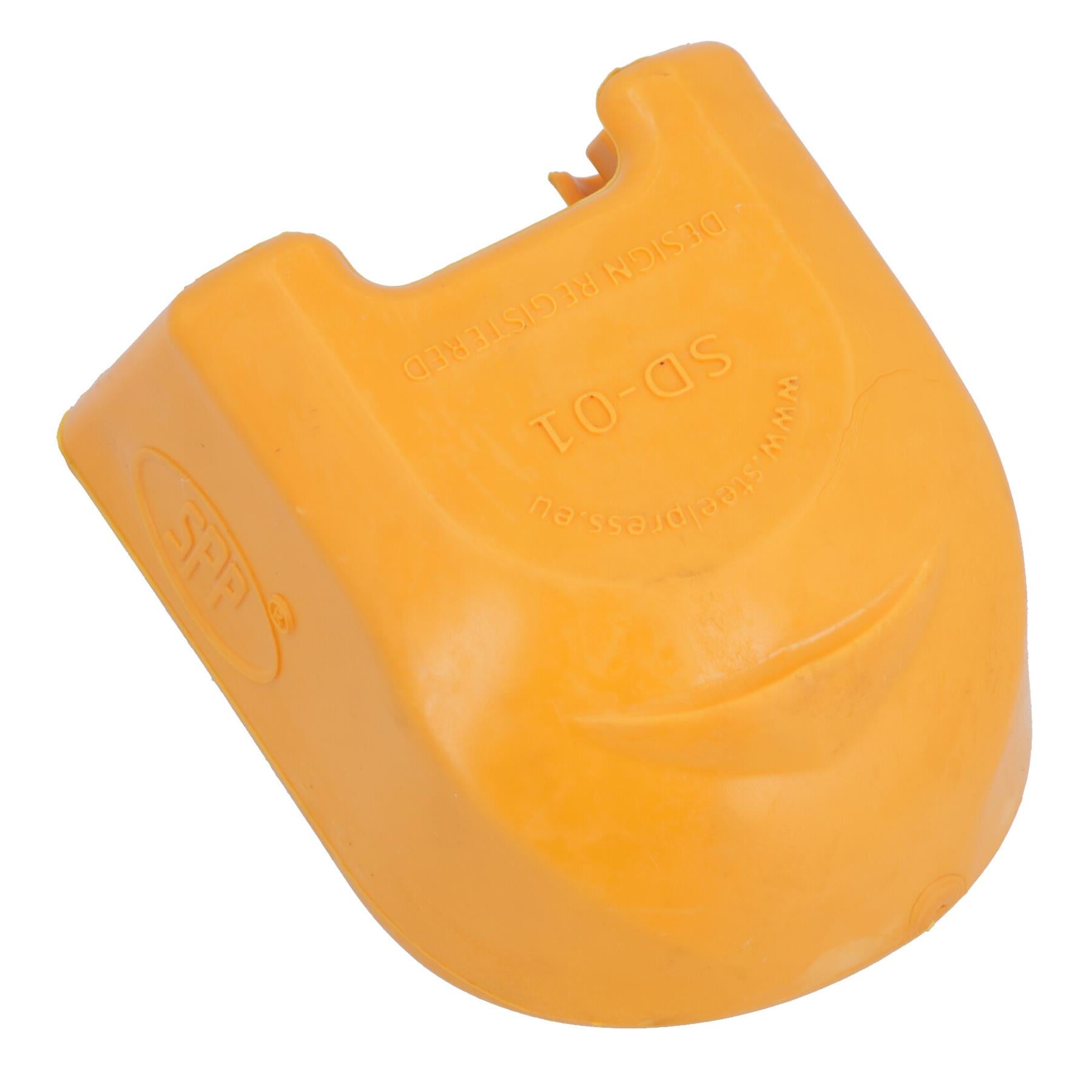 Anhängerkupplung aus gepresstem Stahl, weiche Abdeckung, Schutz für hohe Sichtbarkeit, Orange