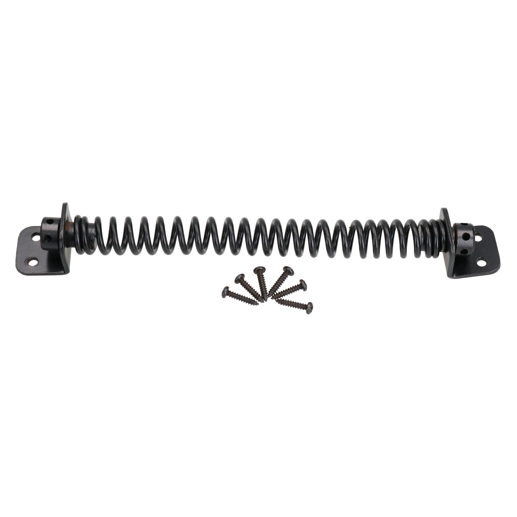 10" Gate Spring Weatherproof Steel Garden Shed Garage Door Closer Adjustable