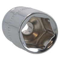 Douilles métriques peu profondes MM à entraînement 1/4" à 6 pans simples 4 mm - 14 mm 13 pièces