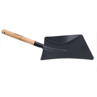 Metal Dust Pan Coal Hand Shovel Fire Stove Fireplace Trowel Ash Sweep