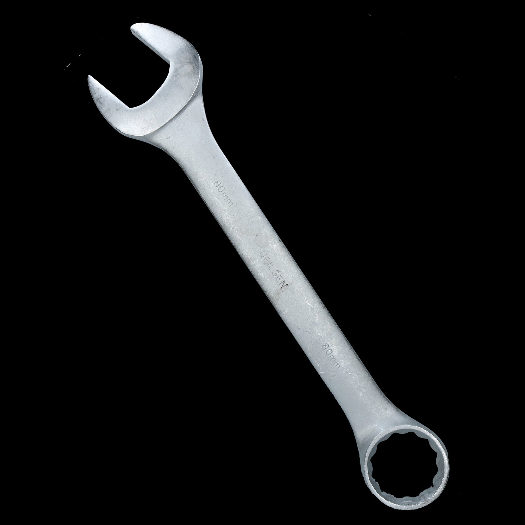 50mm - 85mm Metric Jumbo Combination Spanner Wrench Ring Open Ended 8pc