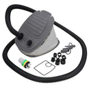 Bravo 1 Foot Pump & Universal Bayonet Adapter Air Inflator Inflatable Boat Kayak