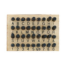3mm & 5mm Letter & Number Stamp Set Metal Pin Punch Stamps TE102_TE132