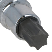 T60 Male Torx Bit Star Socket 1/2" Drive Standard Internal Chrome Vanadium Steel