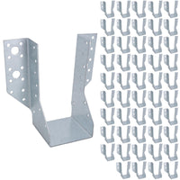 Multi Truss Hanger Joist Support Fixings 75mm (W) x 154mm (L) Galvanised